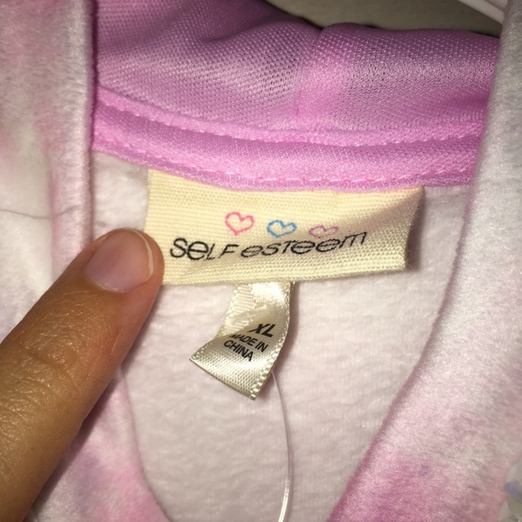 🚫SOLD🚫NWT girls Self esteem tie dye sweatshirt - Picture 7 of 7